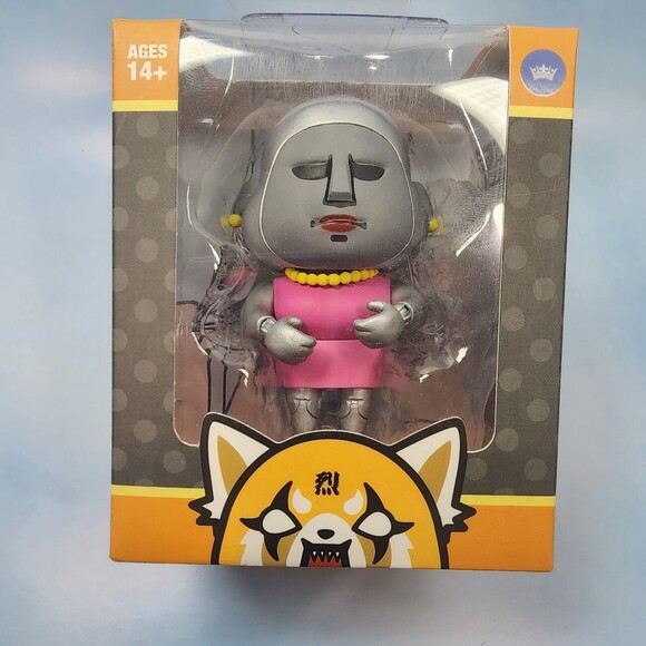 Sanrio Aggretsuko Action Figure Lot Okami Director Gori Tsunoda In Boxes - Picture 4 of 8
